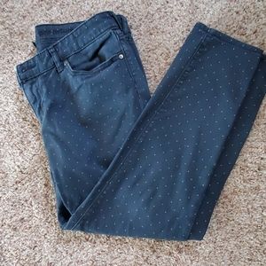 Gap Polka dot crop pants
